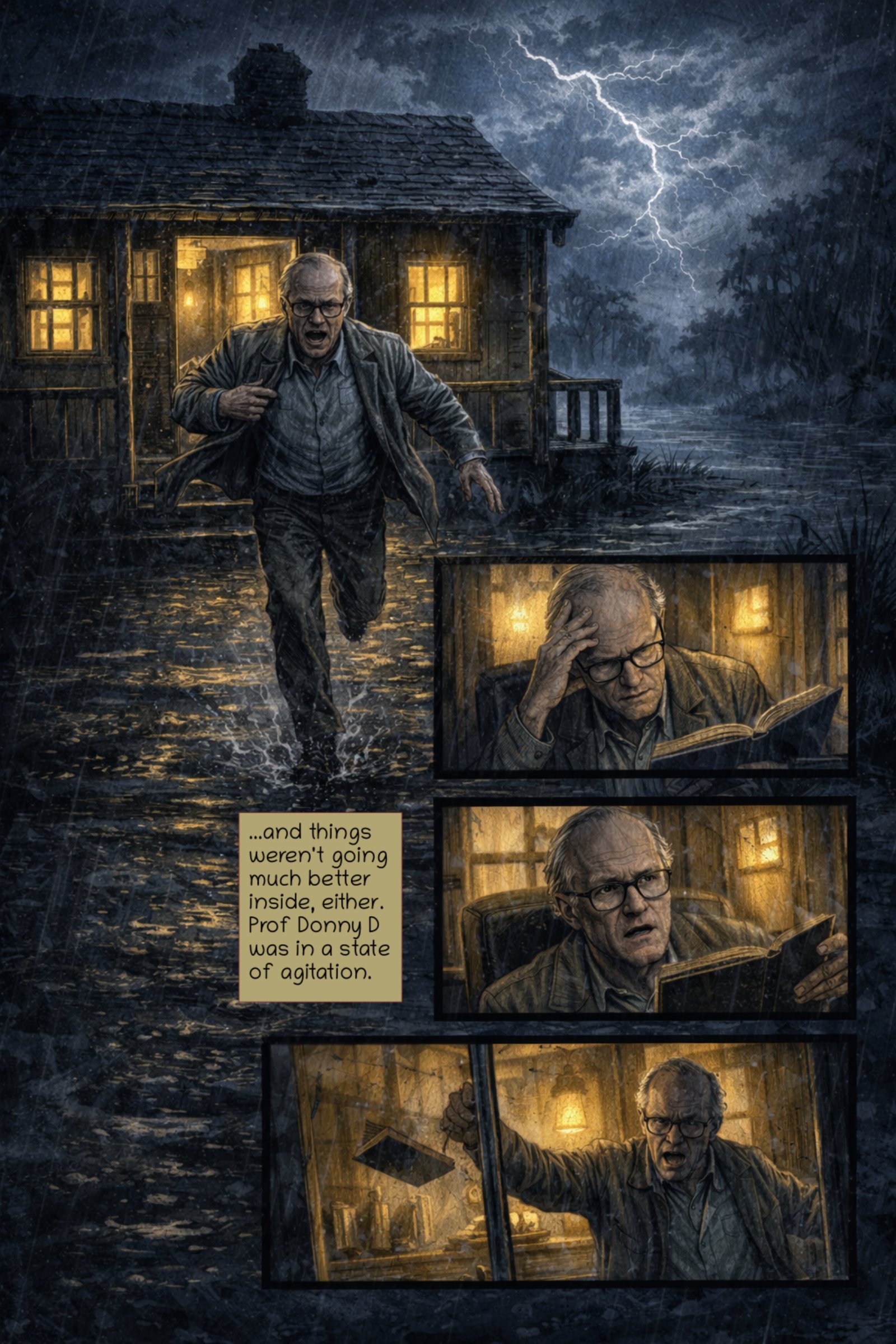 Swampman, comic page 2