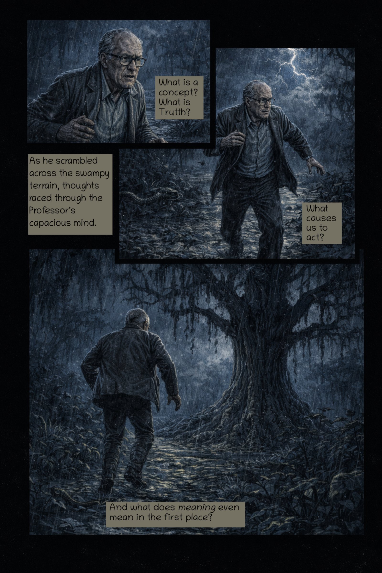 Swampman, comic page 3