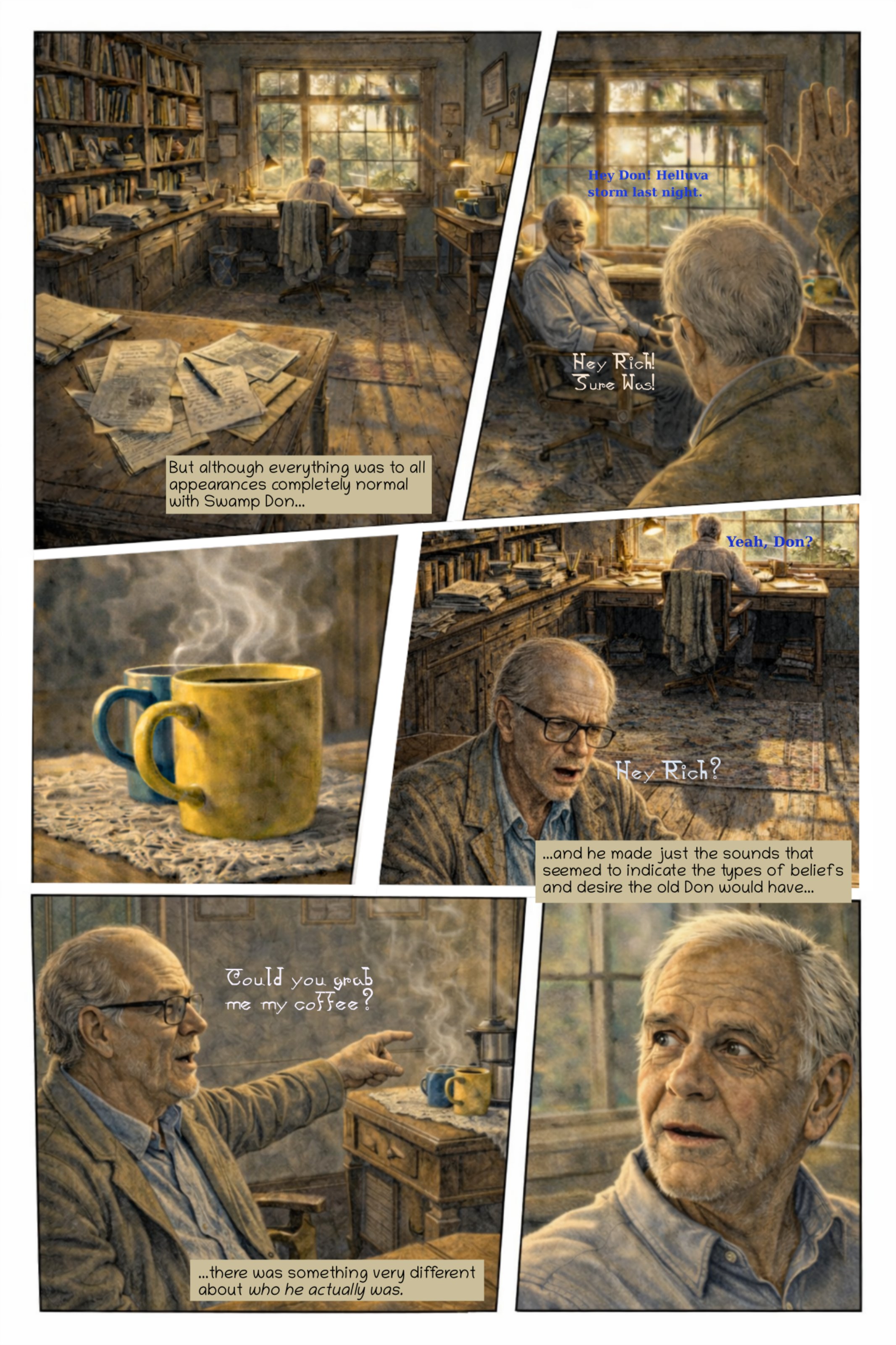 Swampman, comic page 7
